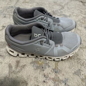 On Running  Gray Running Shoes